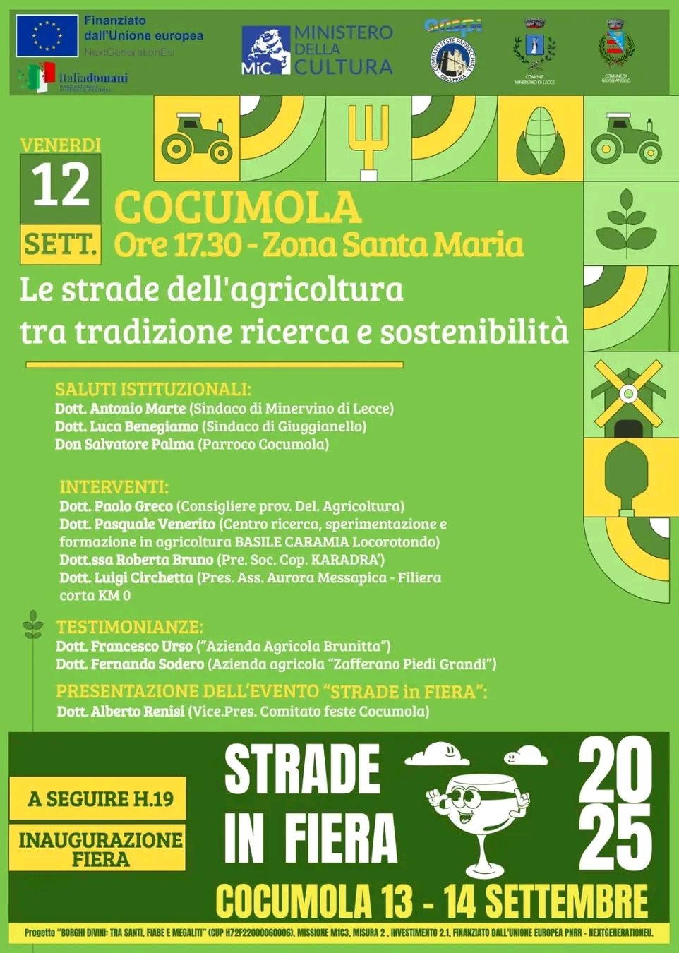 Le strade dell'agricoltura — Brunitta