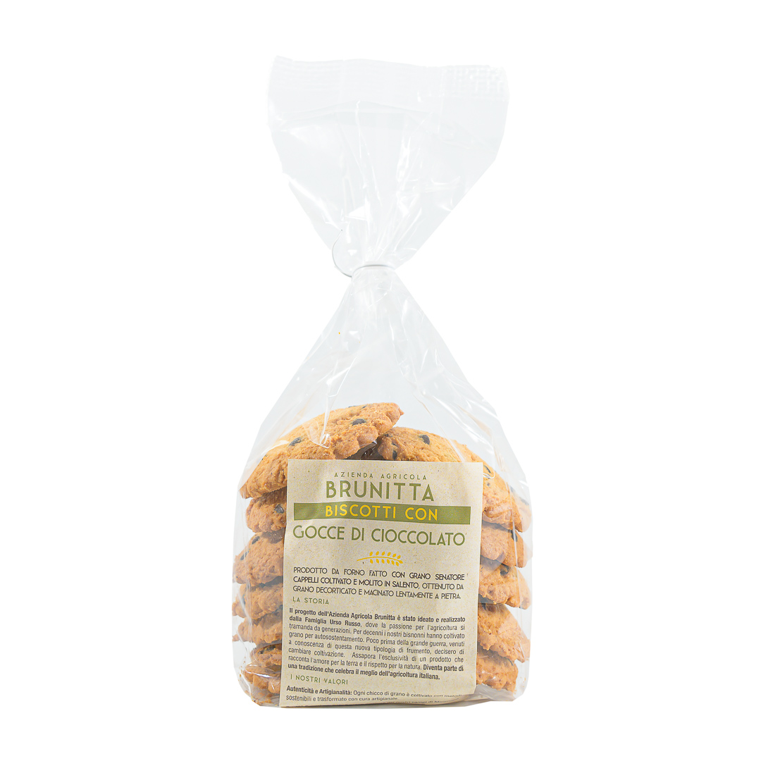 COOKIES SENATORE CAPPELLI — artisan Italian Senatore Cappelli wheat pasta and Brunitta extra virgin olive oil, Puglia, Italy