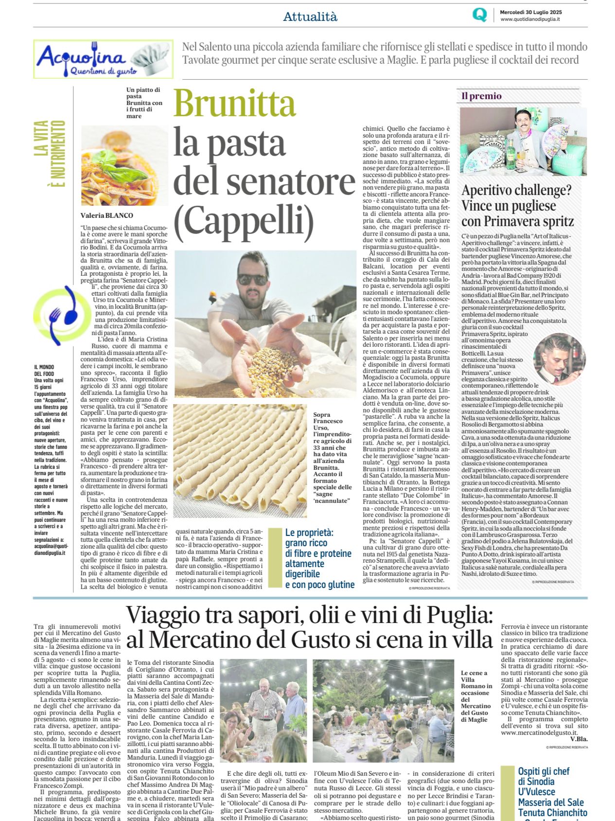 Nuovo Quotidiano di Puglia — Brunitta